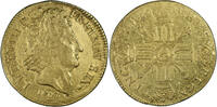 Double louis d'or aux 8 L Louis XIV - Double louis d'or aux 8 L - 1702 Paris - Fausse réformation -