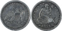  Quarter Dollar 1854 États-Unis - Quarter Dollar - 1854 - Philadelphie TB 69.86 US$  +  23.29 US$ shipping