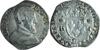 France Teston François II - Teston au nom d'Henri II - 1559 H La Rochelle -