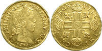 Louis d'or à la mèche longue Louis XIV - Louis d'or à la mèche longue - 1653 N - Montpellier - 4800 exemplaires -