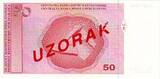 Bosnia-Herzegovina  50 Convertible Maraka - I. Ducic - 1998 UNC