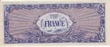 France  100 Francs Allied Military Currency - 1945 Serial 9 XF+