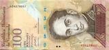 Venezuela 20/03/2007 100 Bolivares Simon Rodriguez - Birds UNC