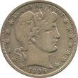 USA 1906 1/2 Dollar Liberty, Barber VF+