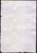 France 50 francs Project of 50F sheet of 8 not issued - 1795 AU