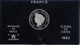 France 1983 Monnaie de Paris Uncirculated set 1983 - 12 coins AU