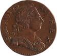 United Kingdom  1/2 Penny, Georges III - 1775 VF