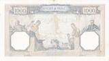 France 1937 1000 Francs Ceres and Mercury - 09-12-1937 Serial A3101 - 621 VF