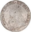 Ecu Louis XV arms of France with sprays - 1732 X Amiens FF