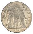 France 1801 5 Francs Hercules group - An 9 L Bayonne VF