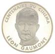 France  100 Francs Leon Gaumont - 100 years of Cinema - 1995 Proof AU