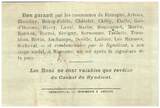 France 19/11/1917 1 Franc Rimogne City - 1917 VF
