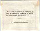 France 03/07/1915 1 Franc Charleville-Mézières-Mohon Cities - Charleville, Mézières et Mohon - 1915 XF