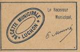 France  10 centimes Luchon City AU