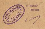 France 5 centimes 31/12/1918 5 cent. Luchon City AU