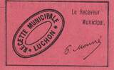 France  10 centimes Luchon City UNC