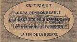 France 5 centimes 5 cent. Toulouse City XF