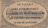 France 5 centimes 5 cent. Toulouse City VF