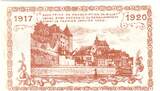 France 08/12/1917 1 Franc Mayenne City - 1917 UNC