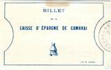 France  1 Franc Cambrai Caisse d