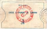 France  1 Franc Cambrai Caisse d