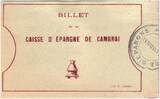 France  5 Francs Cambrai Caisse d