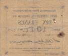 France 14/02/1915 10 Francs Flers-En-Escrebieux City - 1914 VF