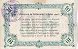 France  10 Francs Fontaine Notre-Dame City - 1915 VF