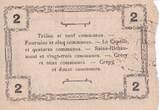 France 18/06/1917 2 Francs Fourmies City - 1917 XF