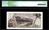 Argentina  50 Pesos J. San Martin - Specimen - 1972 - ICG AU 55 - P.290s
