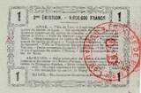 France  1 F Laon - 16/06/1916 XF
