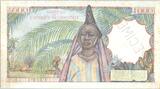 French West Africa  1000 Francs Woman, jugs - 1948 - Specimen XF