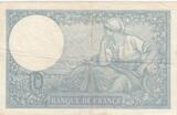 France 1936 10 Francs Minerve 17-12-1936 - Serial R.68052 VF