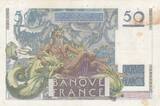 France 1951 50 Francs - Le Verrier 07-06-1951 - Serial R.178 VF
