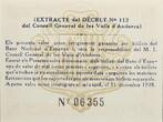 Andorra 50 centimes 50 centims de Pesseta - 1936 UNC