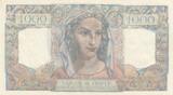 France  1000 Francs Minerve and Hercule - 14/06/1945 - aUNC -P.130 UNC