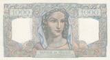 France 1947 1000 Francs Minerva and Hercules - 09-01-1947 - Serial M.371 - XF