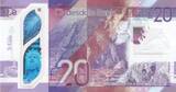 Scotland  20 Pounds Robert The Bruce - Clydesdale Bank - Polymer 2019 (2020) - UNC