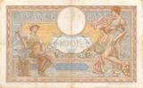 France 1937 100 Francs Women and childs - 21-10-1937 Serial N.55935 - VF