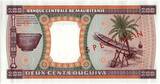 Mauritania  200 Ouguiya - Canoe - Palm tree- 1974 Specimen UNC