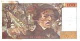 France  100 Francs Delacroix - 1990 Serial E.189 - F to VF