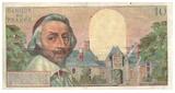 France 1960 10 NF Richelieu Printing error - 01-12-1960 Serial C.142 - VF