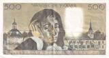 France 1978 500 Francs Pascal - 05-10-1978 Serial Z.94 - XF + XF+