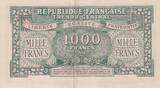 France  1000 Francs - Marianne - 1945 - Letter D - Serial 11 H - AU - P.107x