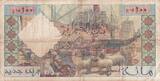 Algeria 1961 100 NF - Mouettes - 02-06-1961 - Serial C.312 - Number 7777776 - F to VF - P.121b FF+