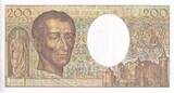 France  200 Francs - Montesquieu - 1988 - Serial N.062 - P.155 UNC