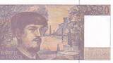 France  20 Francs - Debussy - 1997 - Serial Q.063 - P.151 UNC
