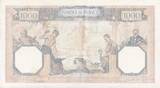 France 1940 1000 Francs - Ceres and Mercury - 18-07-1940 - Serial S.10348 - P.90 VF+