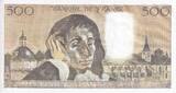 France 1982 500 Francs - Pascal - 07-01-1982 - Serial H.149 - P.156 UNC