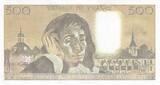 France 1990 500 Francs - Pascal - 01-02-1990 - Serial G.311 - P.156 UNC